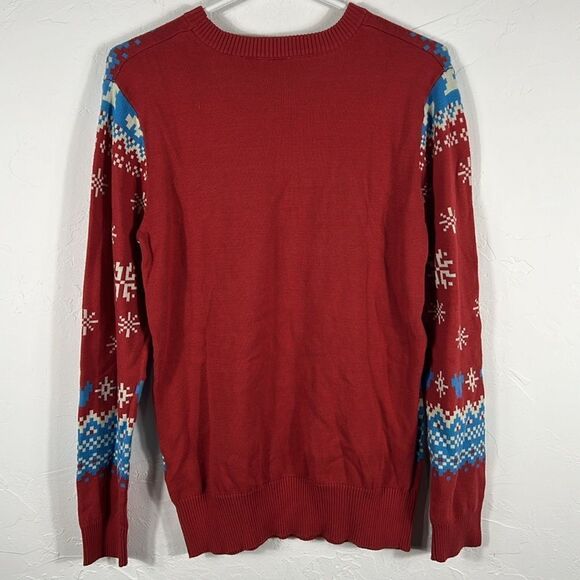 🎄🎅 MICKEY MOUSE Holiday Ugly Christmas Sweater Disney - Men Sz S/M - PERFECT - Picture 5 of 6